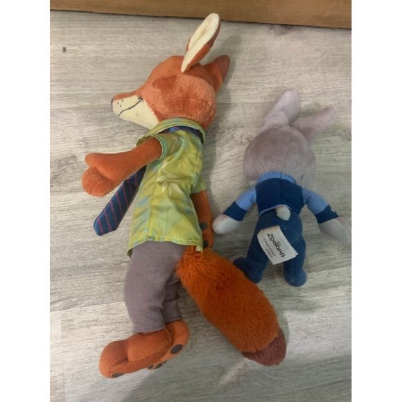Zootopia plush nick wilde and Judy hopps bundle st - Picture 4 of 5